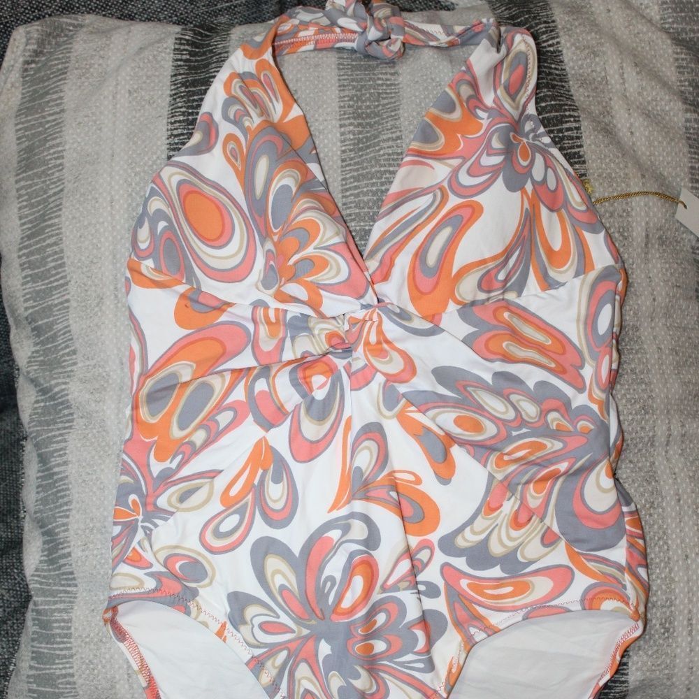 Helen Jon.  One Piece Swimsuit.
